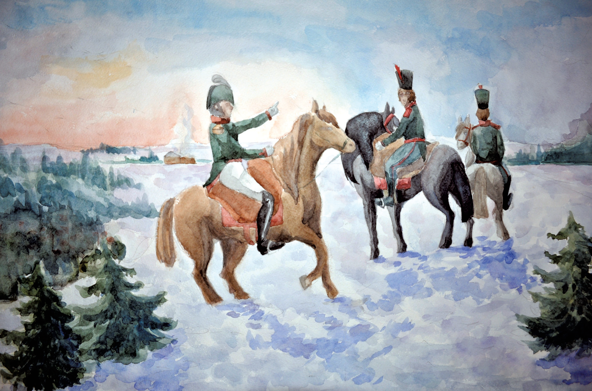 В разведку