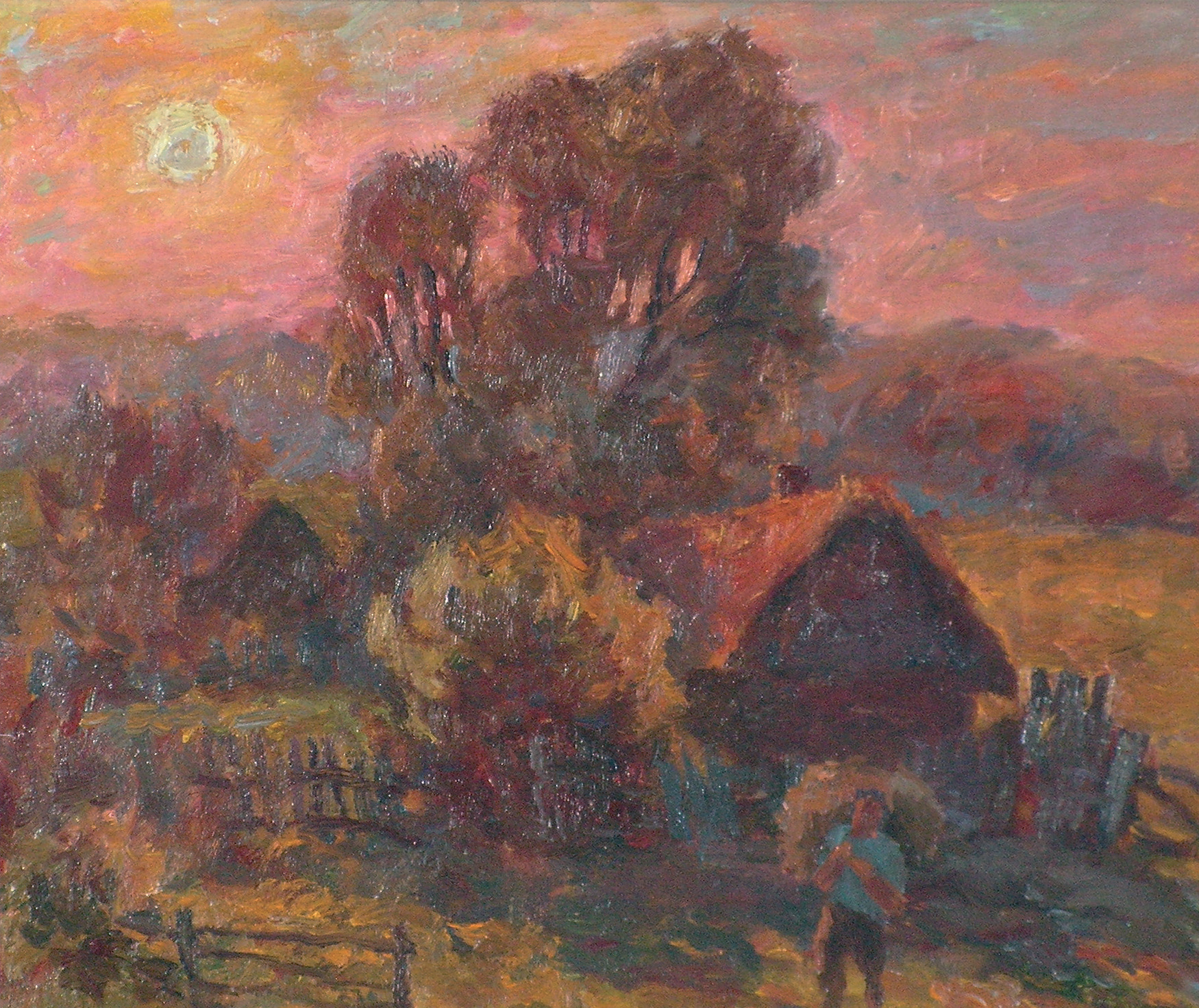 Красный закат