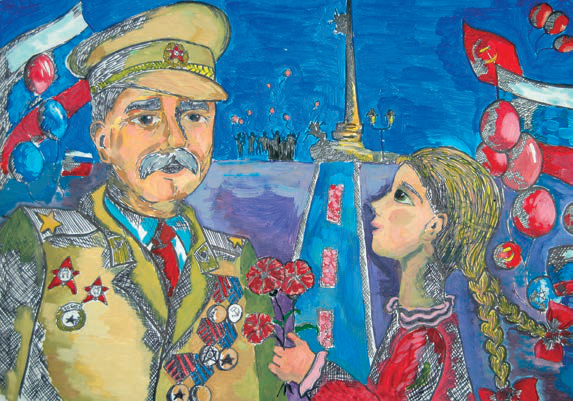 9 мая на Поклонной горе