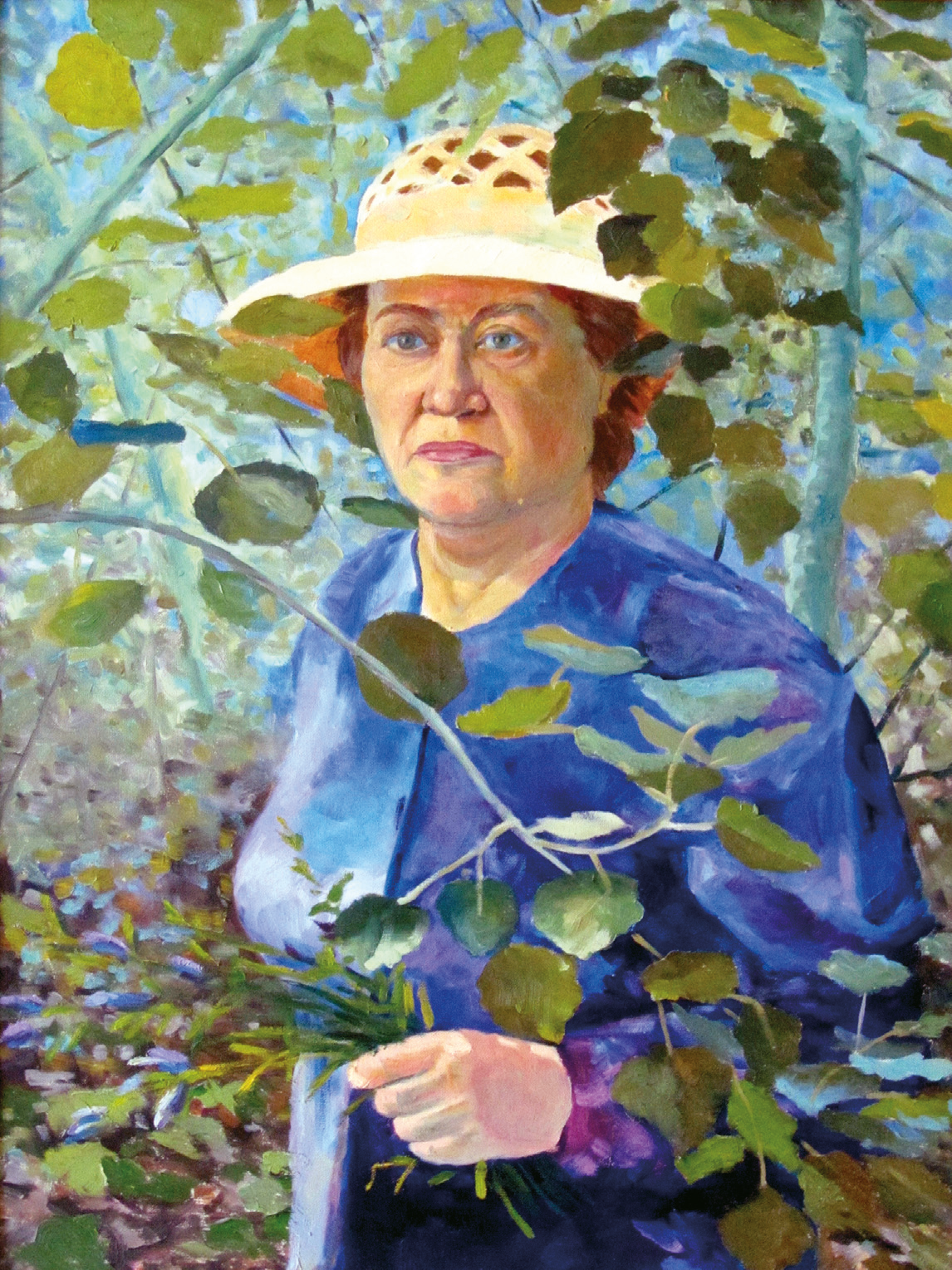 Колокольчики (Портрет жены)
