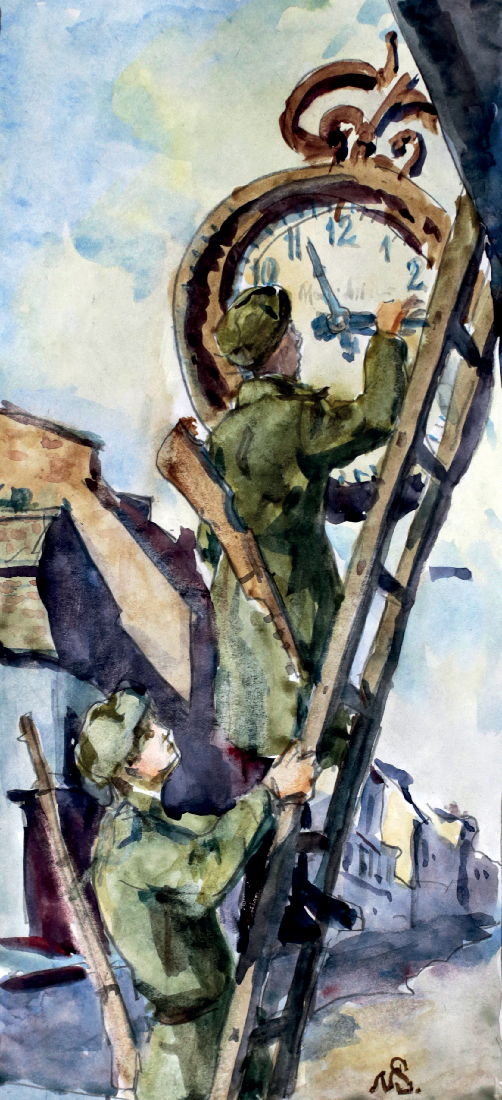 Московское время. 1945.