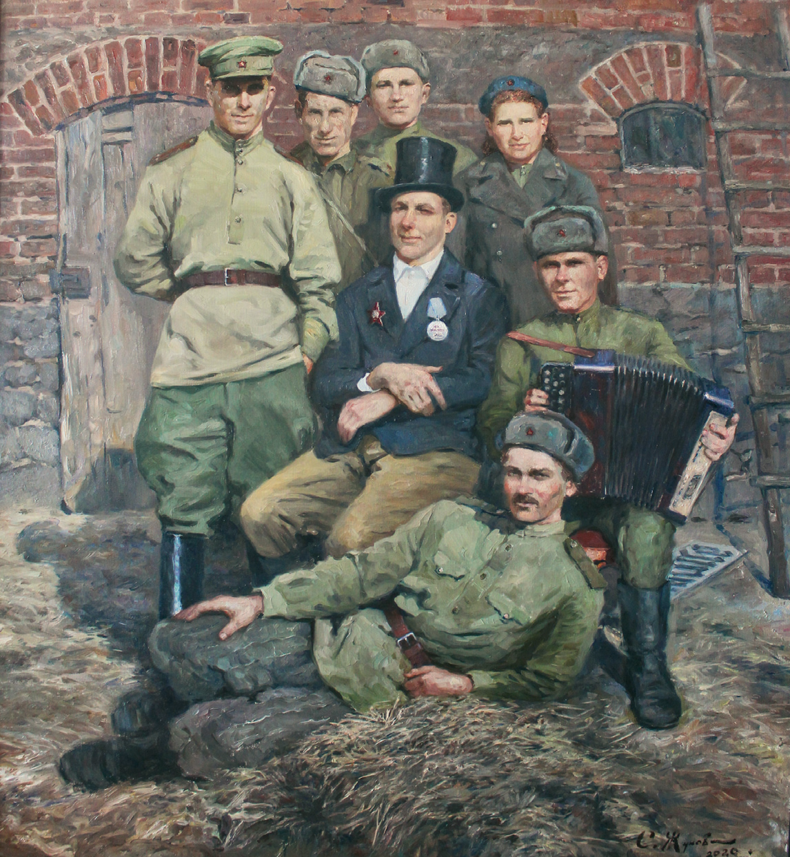 В деревне. Апрель