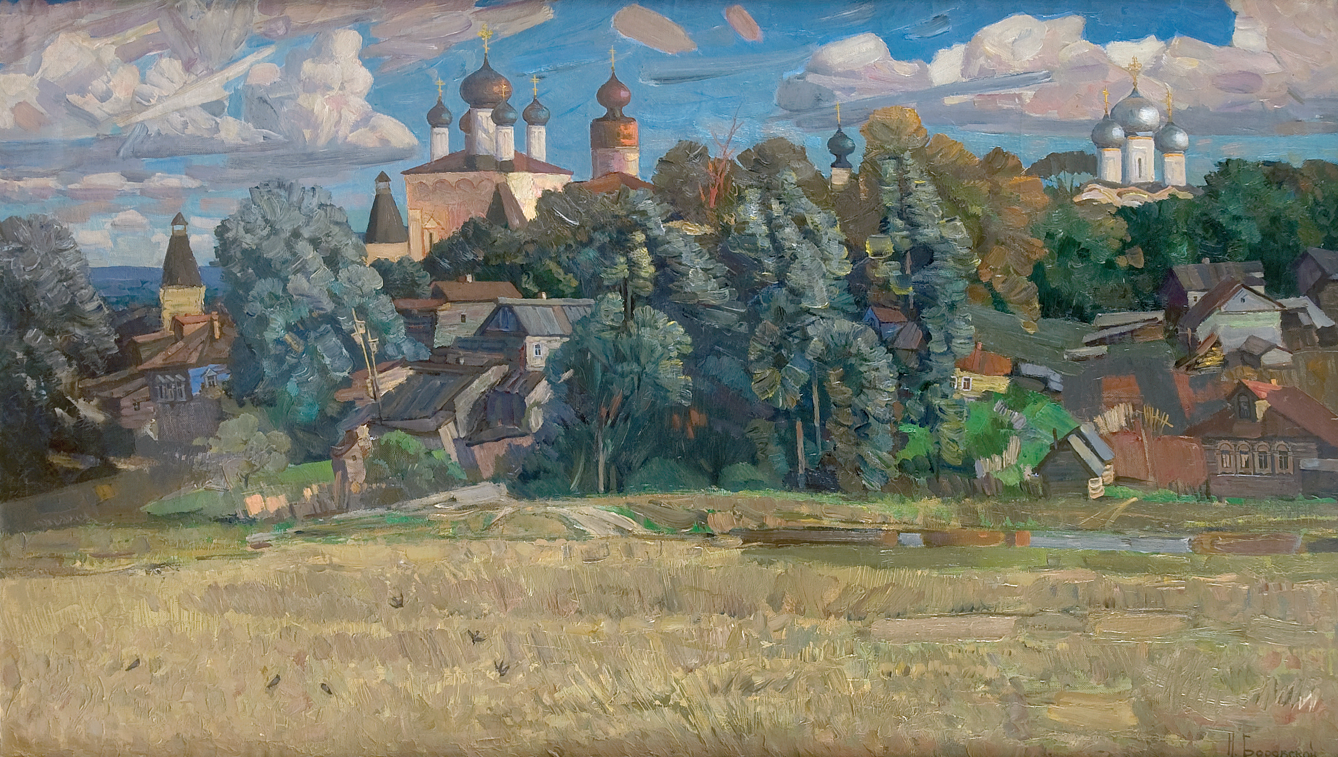 Фотография Вид на Борисоглебский монастырь