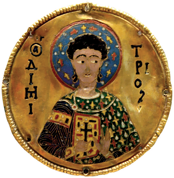 Византия. Святой Димитрий, ок. 1100 года