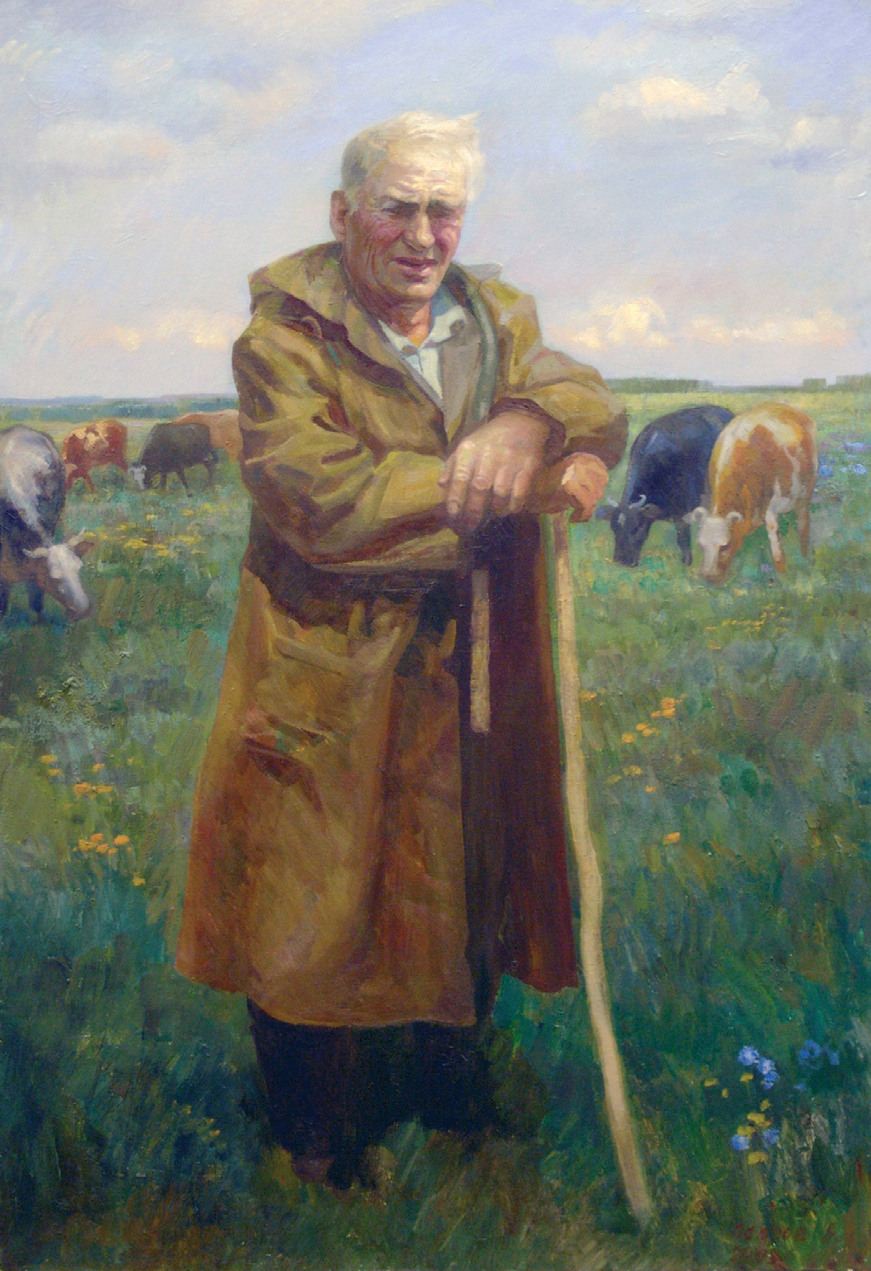 Моя деревня Кашинка. Дед Михаил