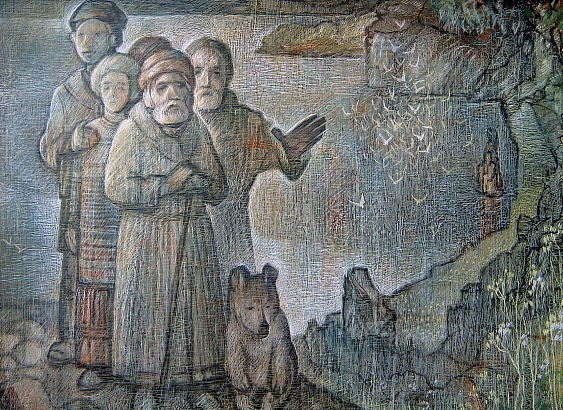 Утро в тайге