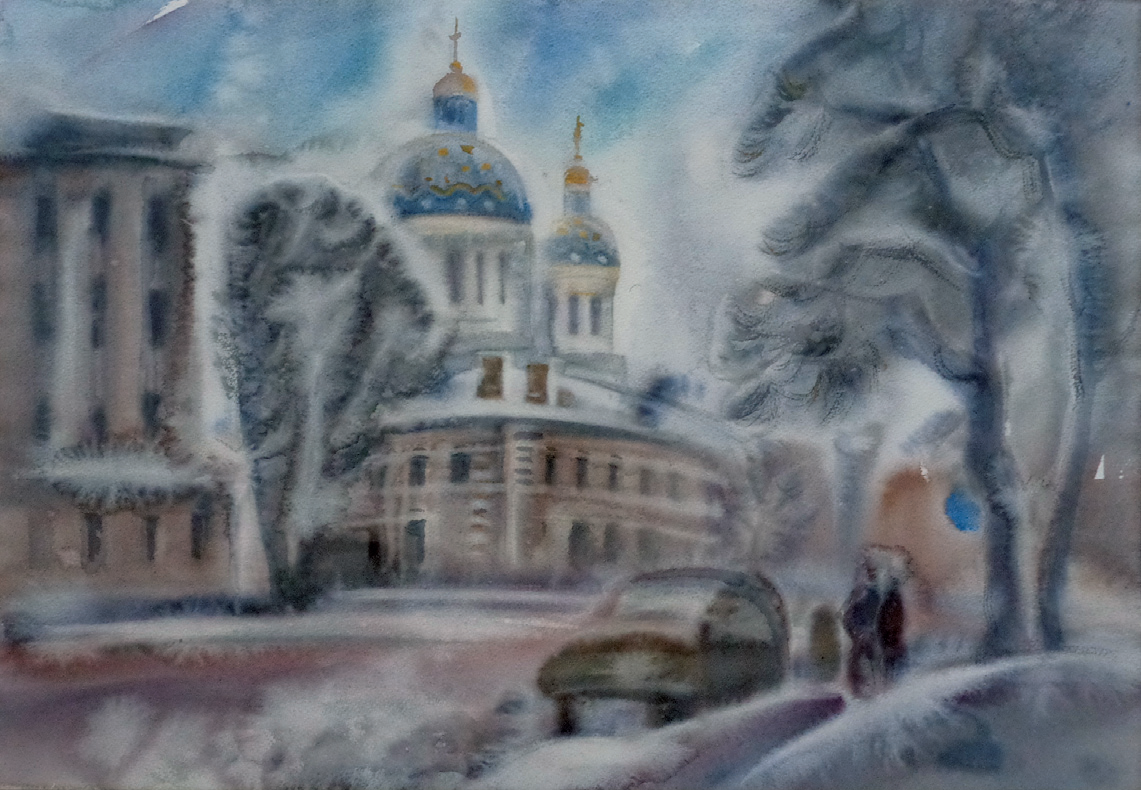 Троицкий. Зима