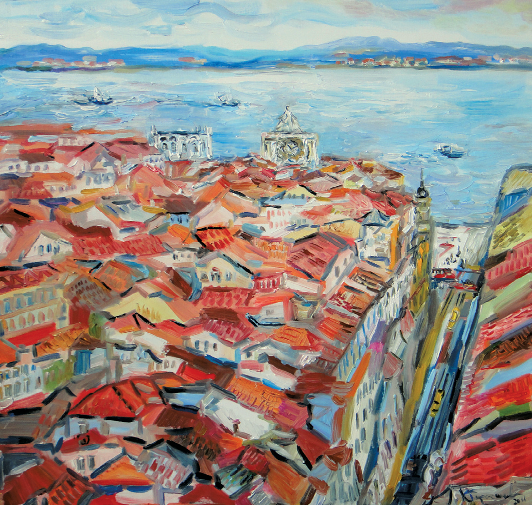 Красные крыши Лиссабона