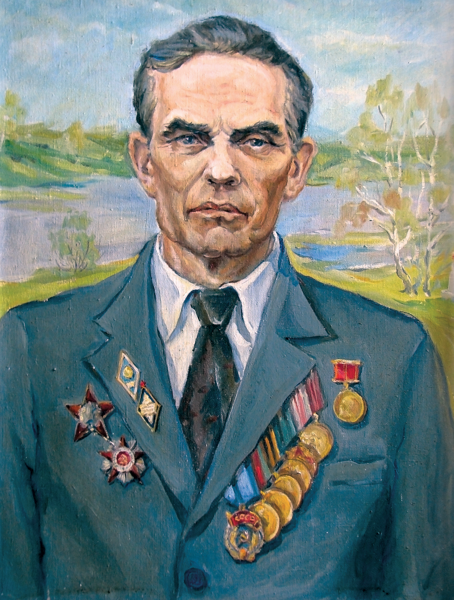 Память. Портрет отца.