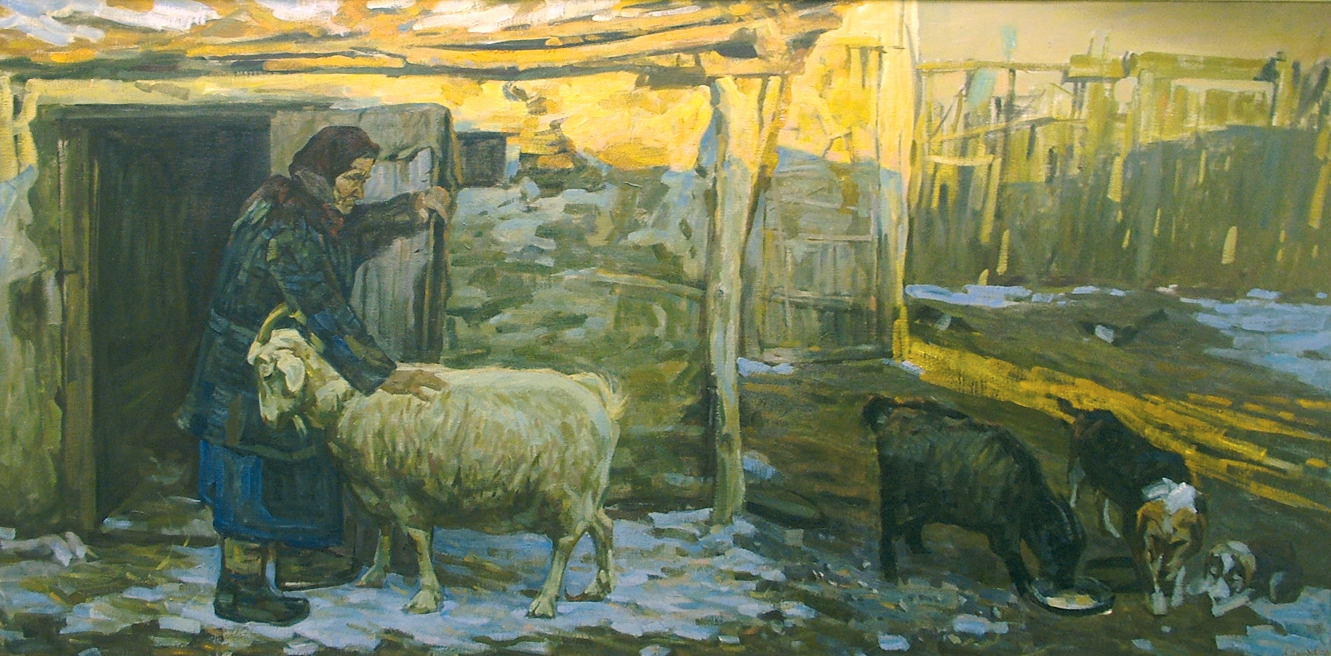 Подсолнухи (эскиз к картине)