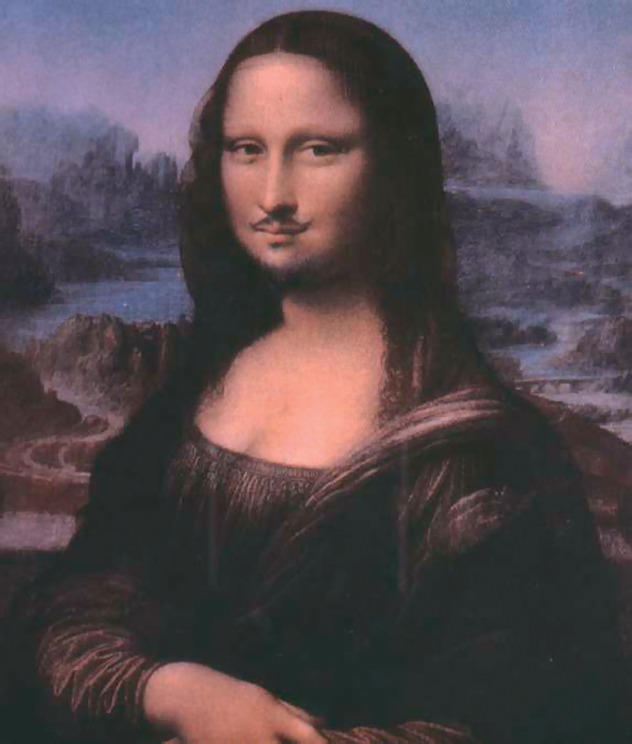 Мона Лиза с усами