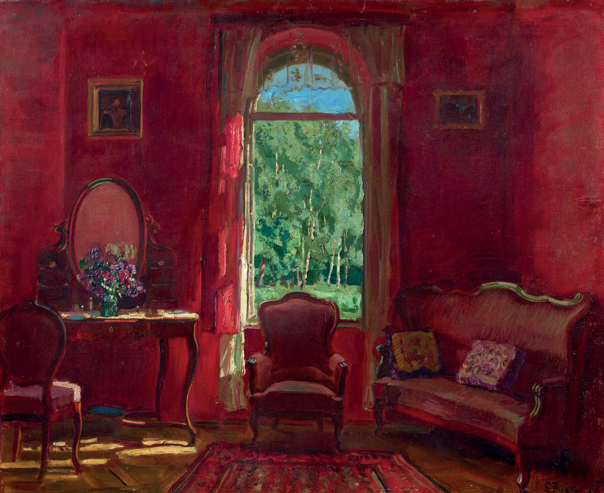 Красная гостиная