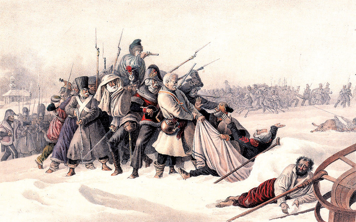 Около Ошмян, 4 декабря 1812 г.