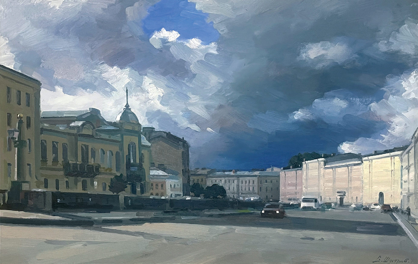 СПБ. На канале Грибоедова у Подьяческого моста
