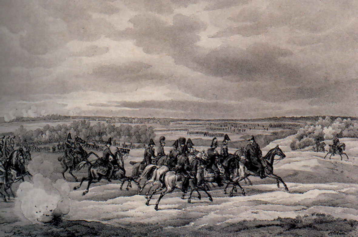 В окрестностях Москвы вечером 5 сентября 1812 г.