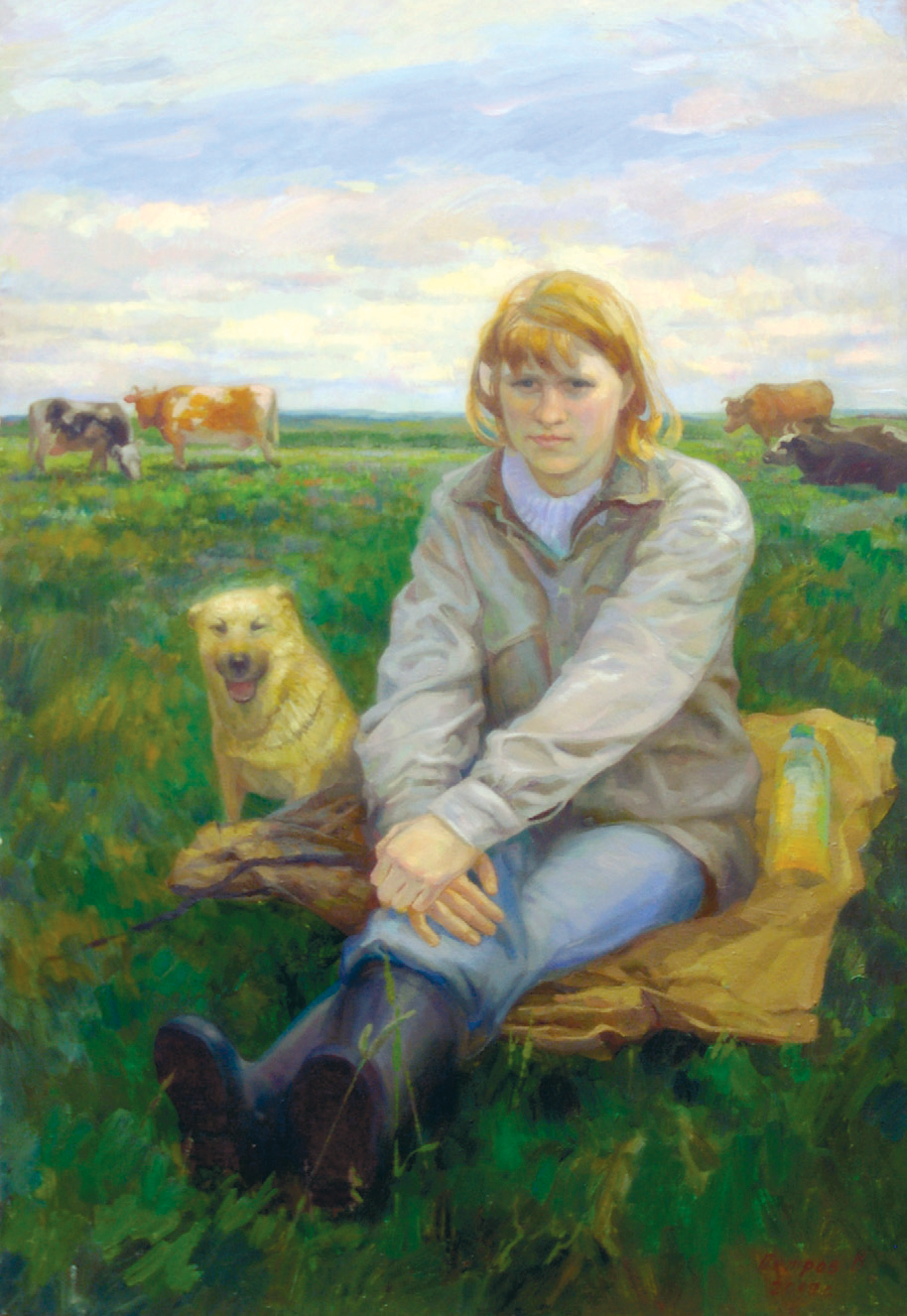 Моя деревня Кашинка. Настя