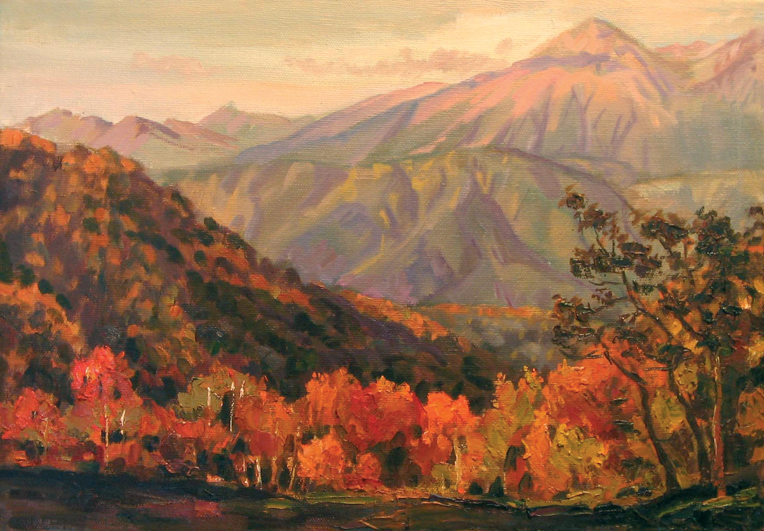 Красная поляна. Осень.