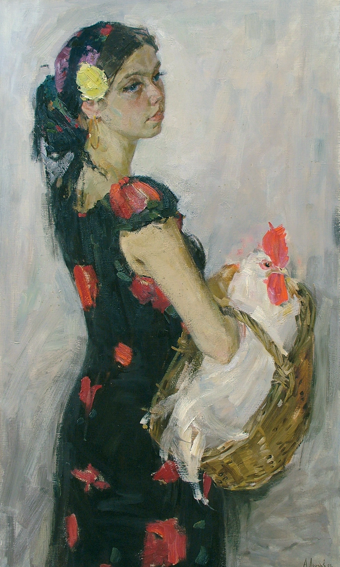 Веники (эскиз к картине)