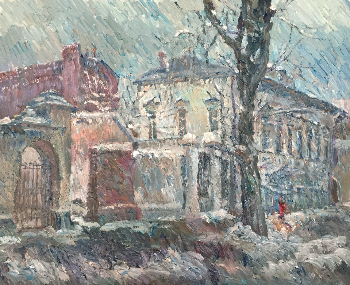 Зима в Москве