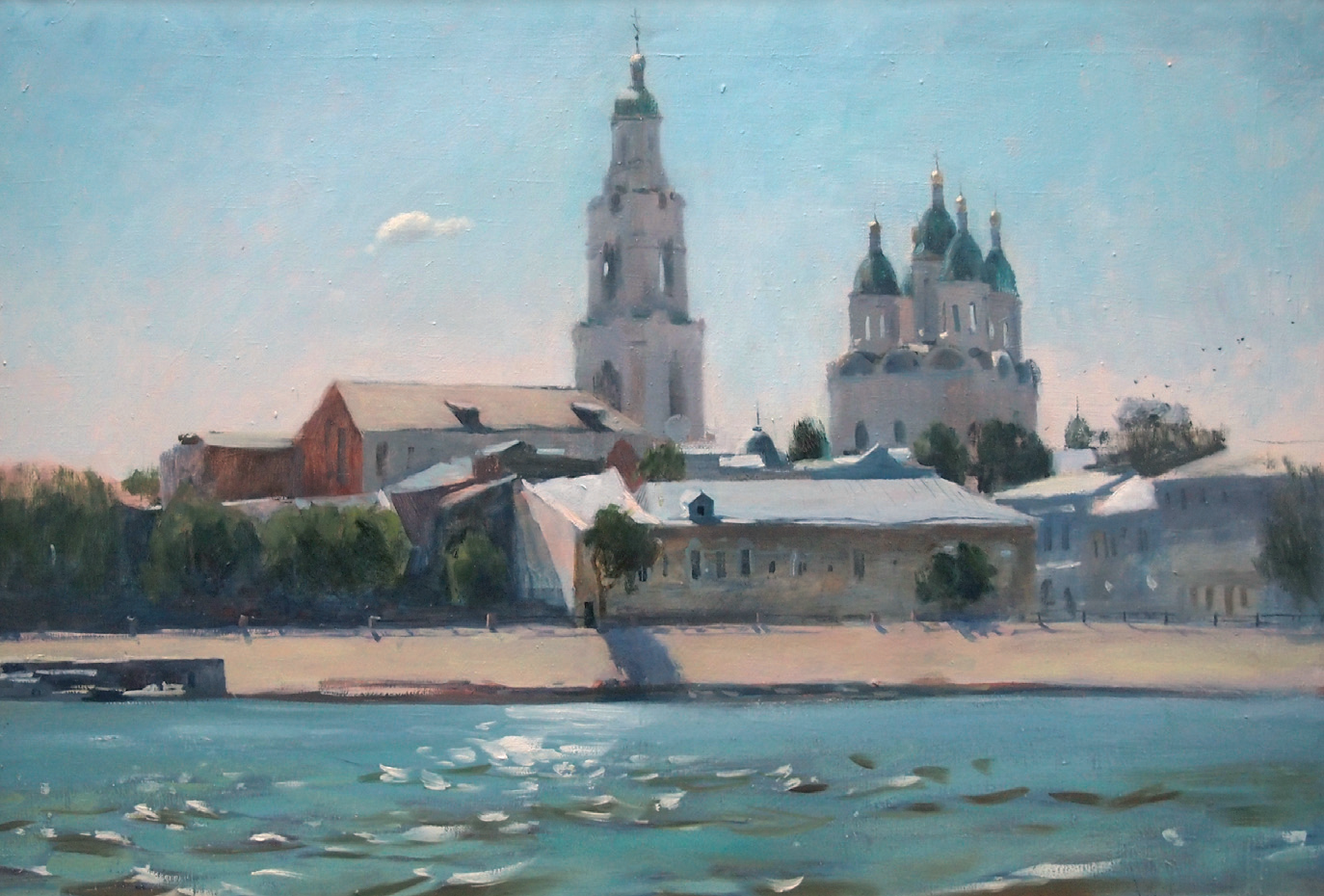 Астрахань с Волги