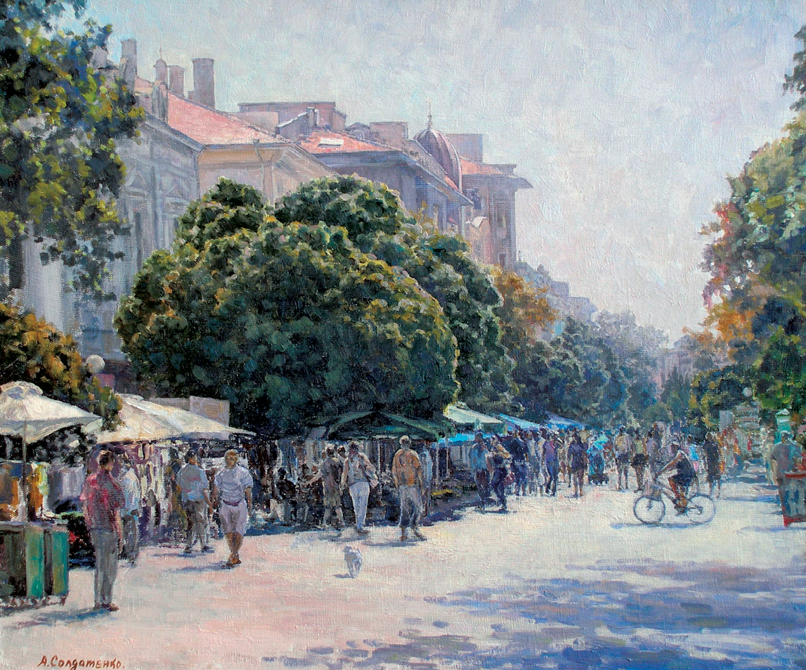Бульвар князь Борис в Варне