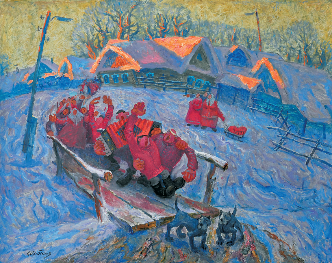 Е. Шибанов. Масленица. Разгуляй. 2011
