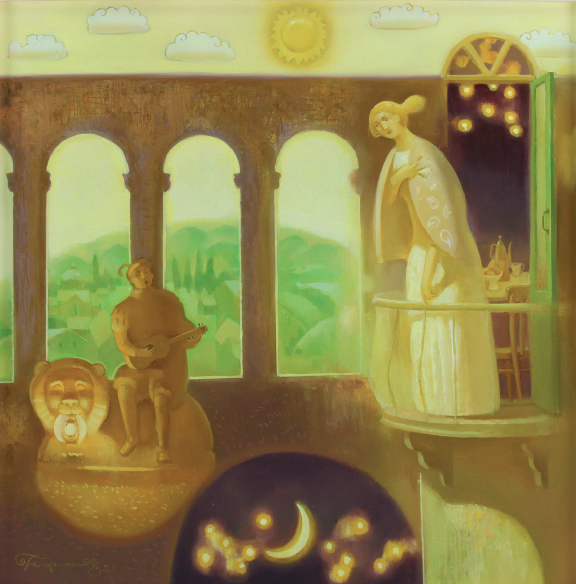 Фотография А. Петрухин. Серия «Календарь». Маскарад. 2011. Х., м. 60х60
