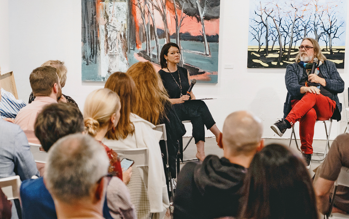 Artist Talk на выставке Межсезонье. 2021