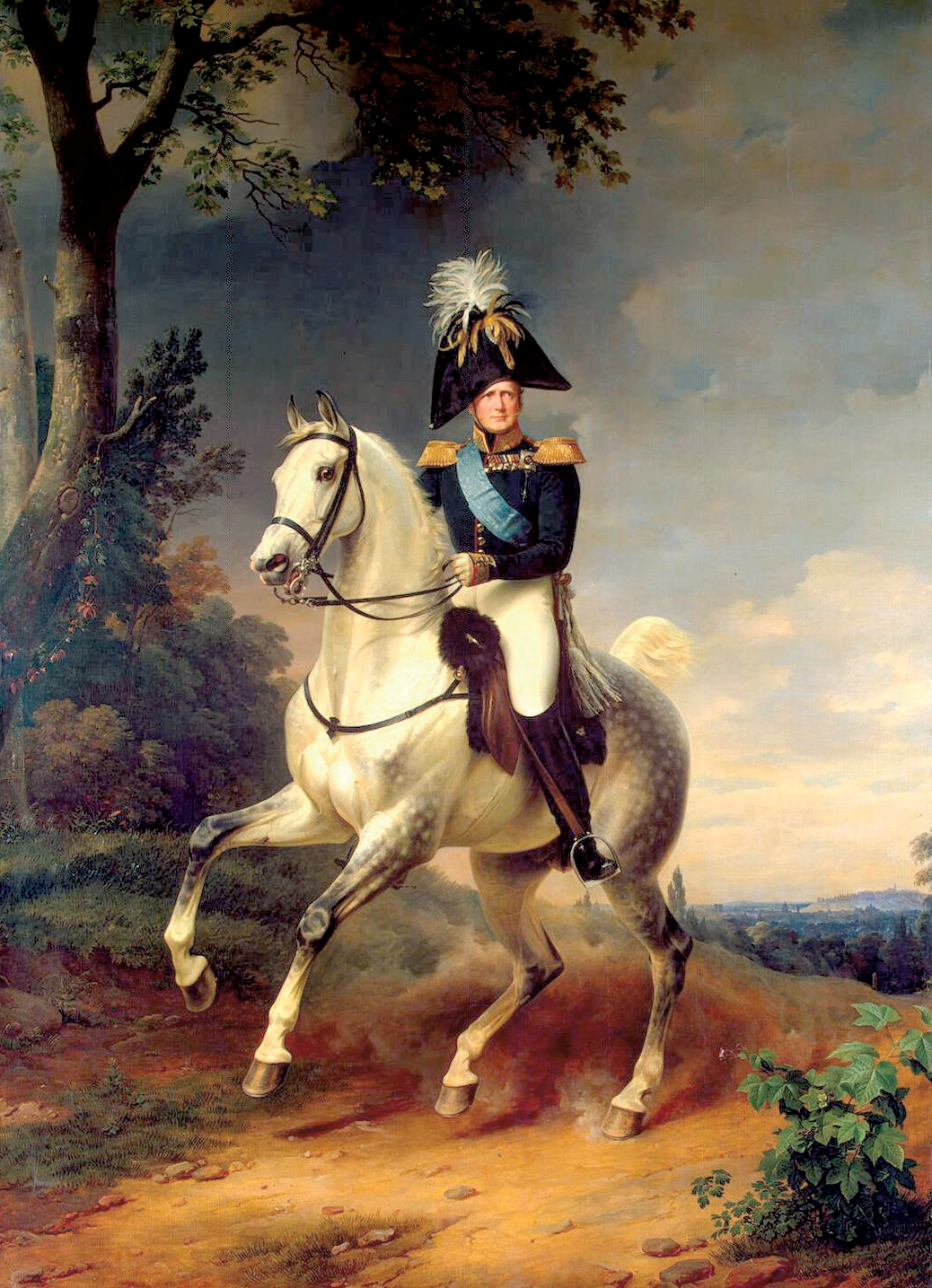 Русская гвардия в Царском Селе в 1832 г.