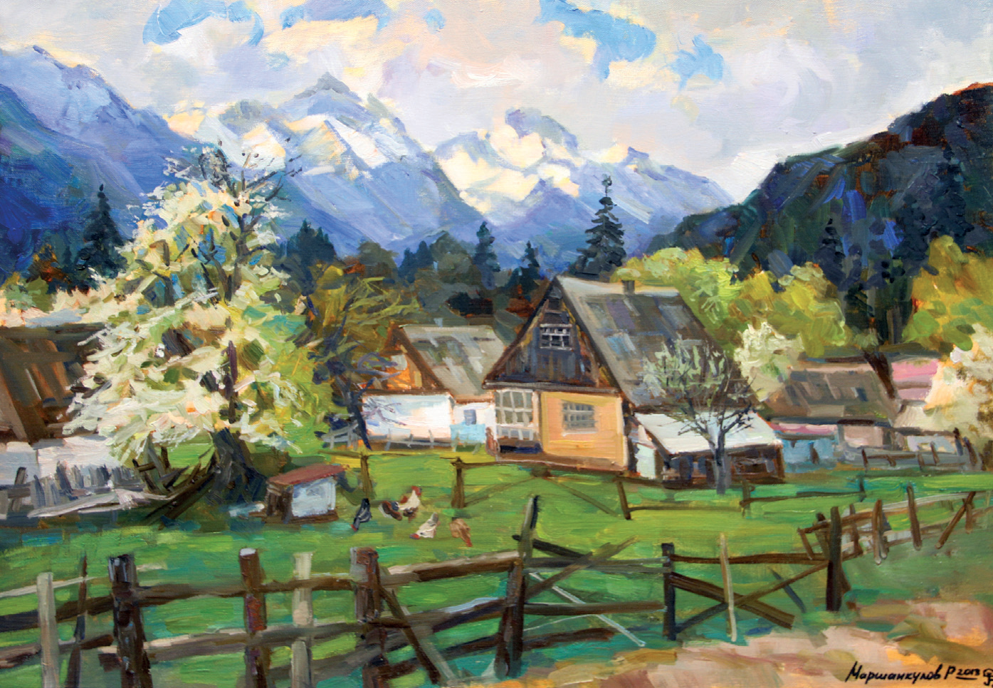 Поселок Архыз