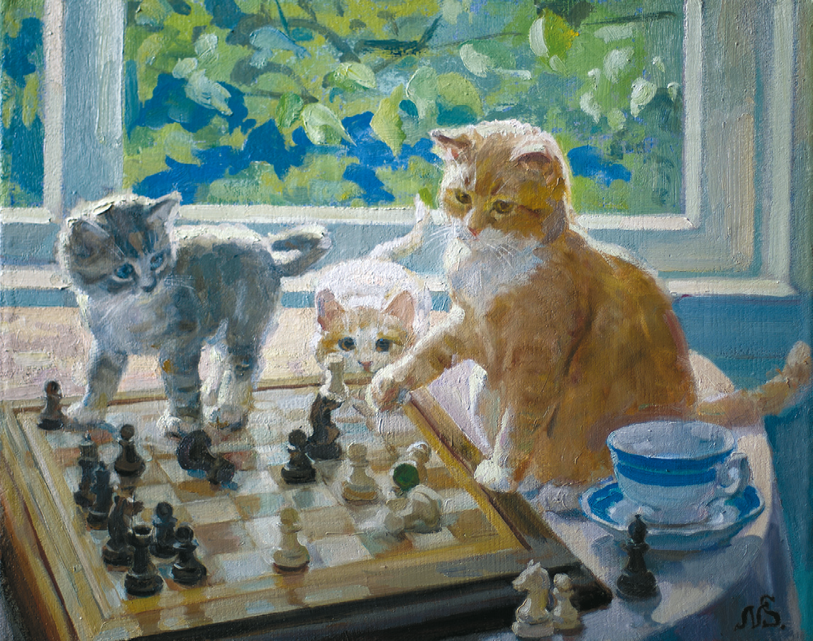 Коты и шахматы