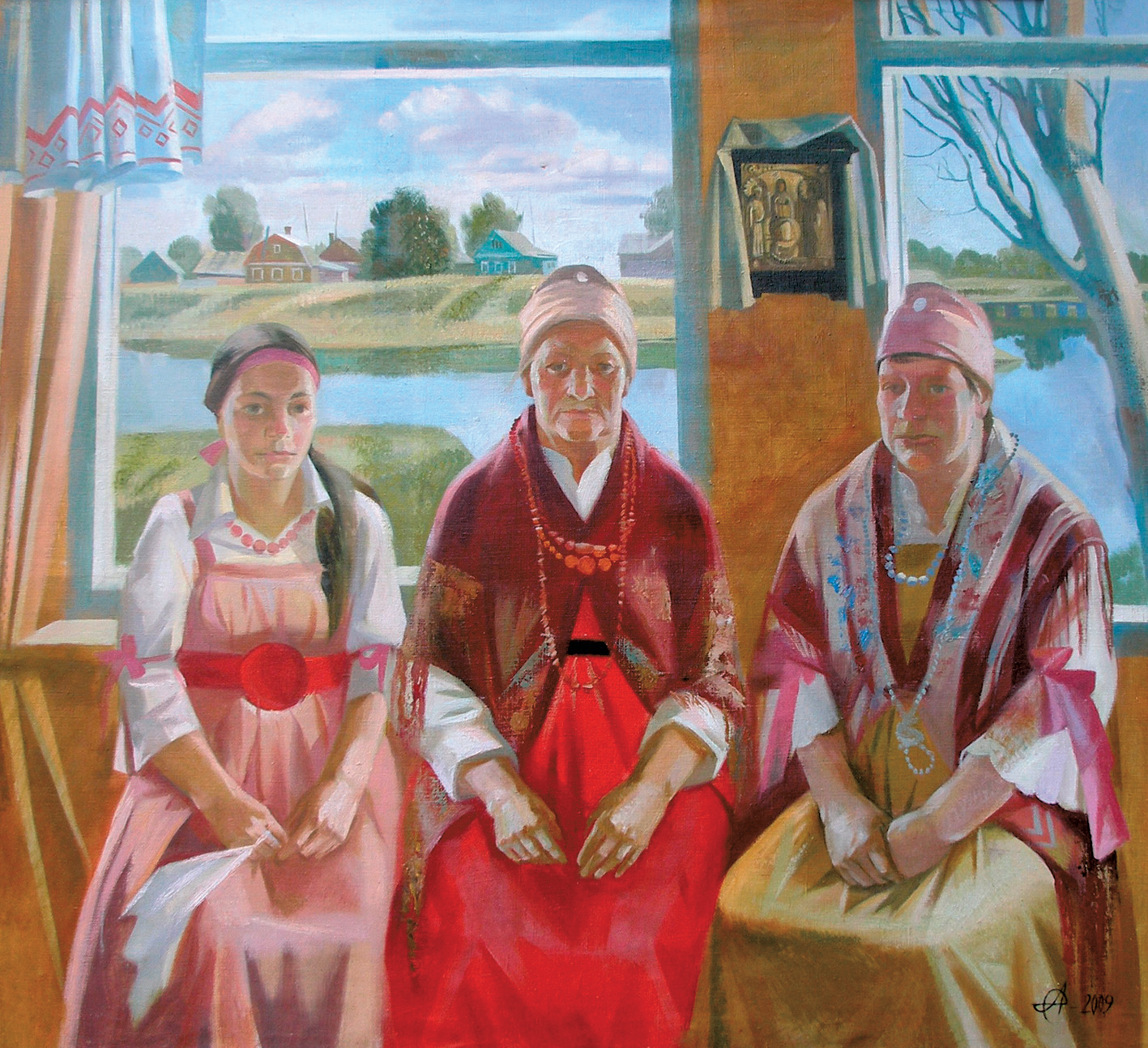 Поморские женщины с. Шуерецкое. Три возраста