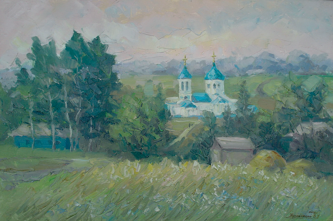 Церковь в селе на Белгородчине