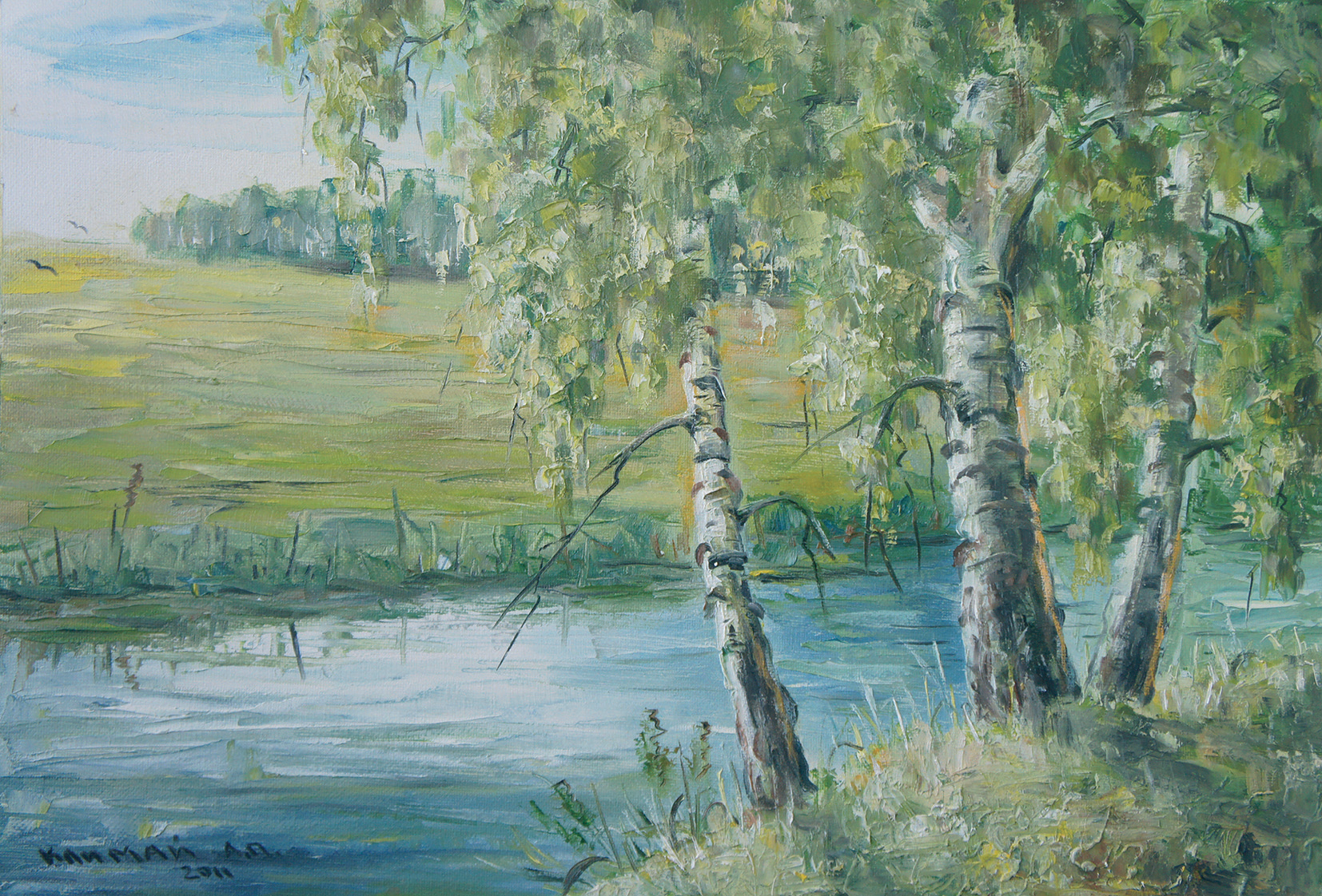 Речка Чёрная, июнь