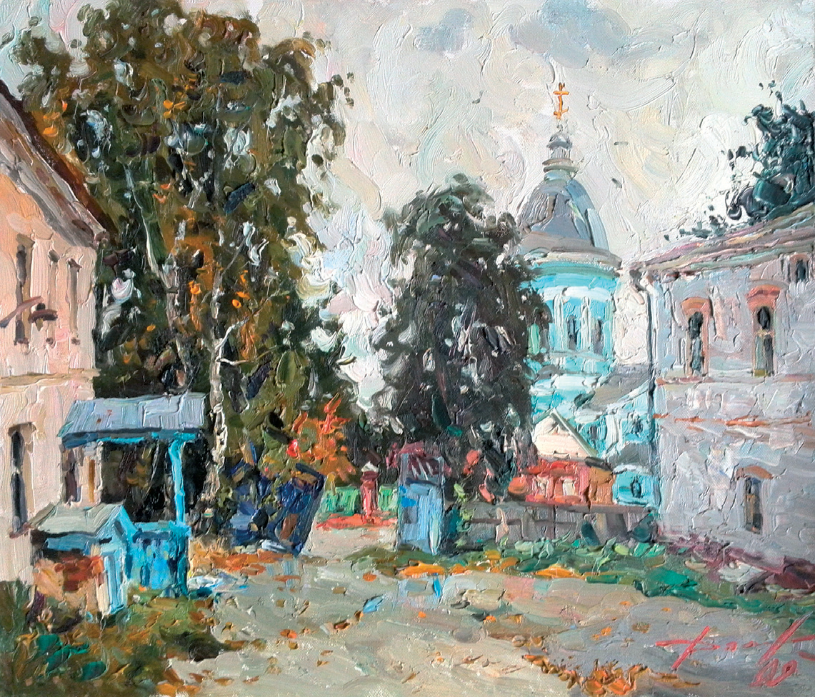 Ненастный день в г. Ядрине