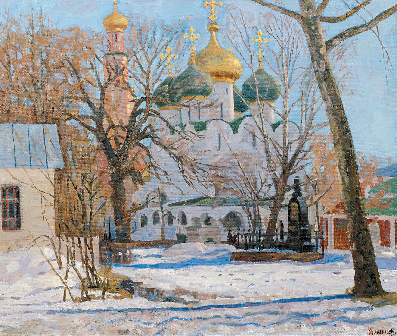 Весна. Новодевичий монастырь