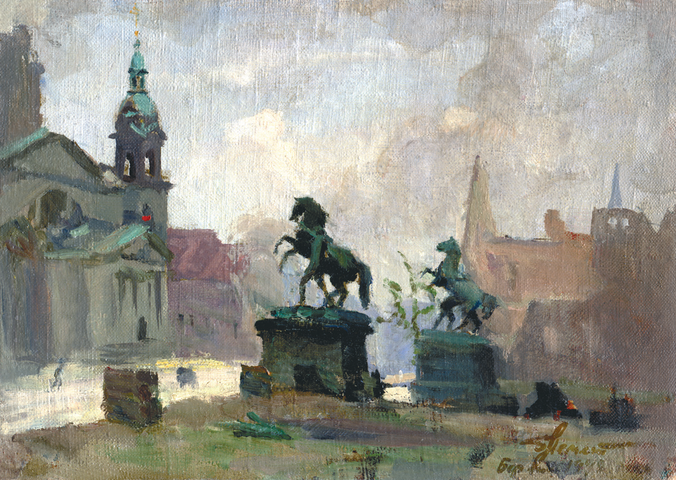 Кони Клодта в Берлине