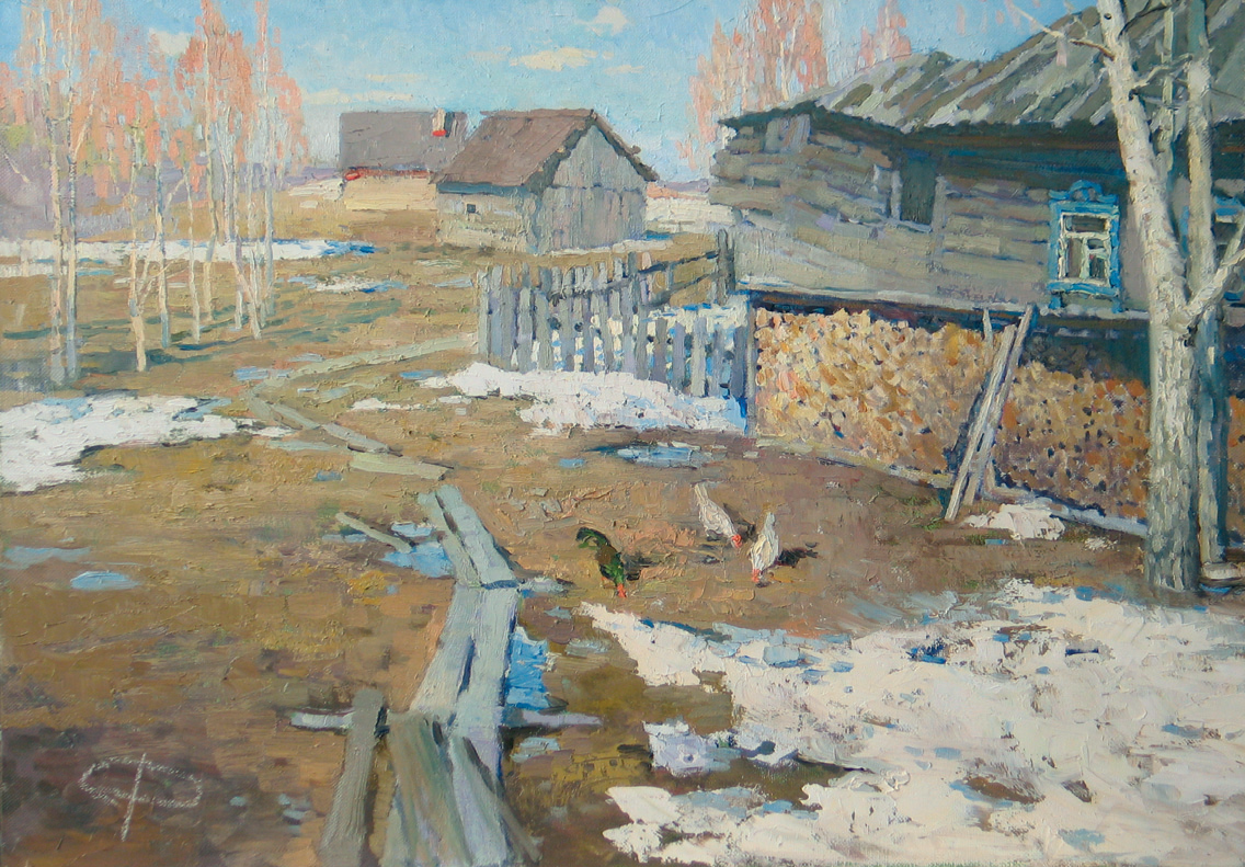 Ранняя весна (курочки)