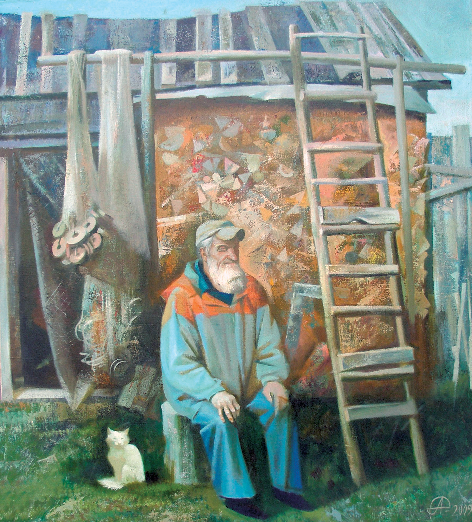 Поморский рыбак. Портрет К.С. Миронова