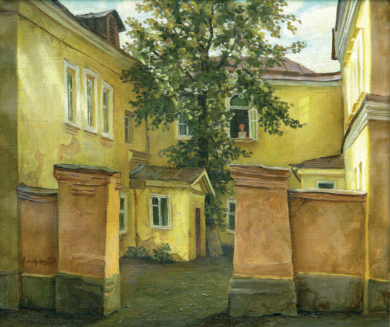 Двор на М. Коммунистической
