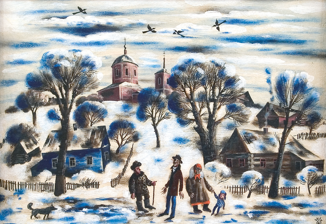 Зима в городе
