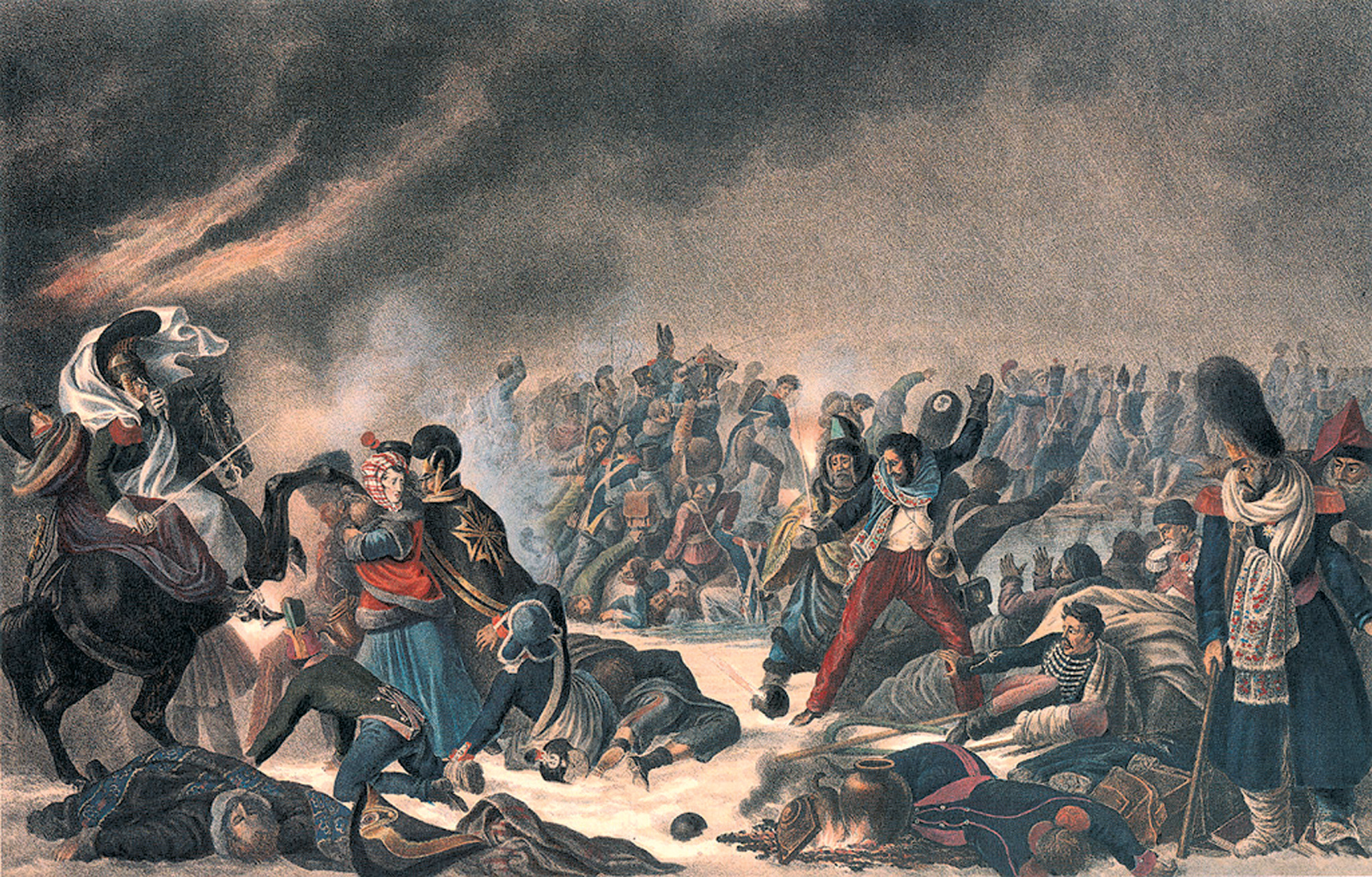 Переправа через Березину, 28 ноября 1812 г.