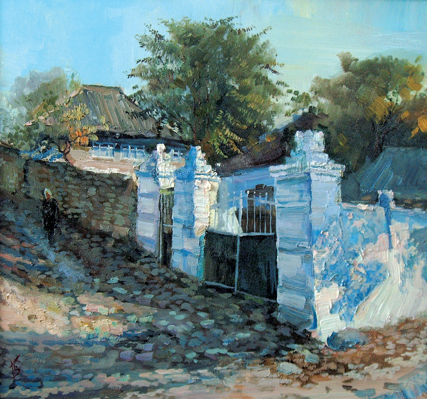 Молдавское село Бутучены. Октябрь.