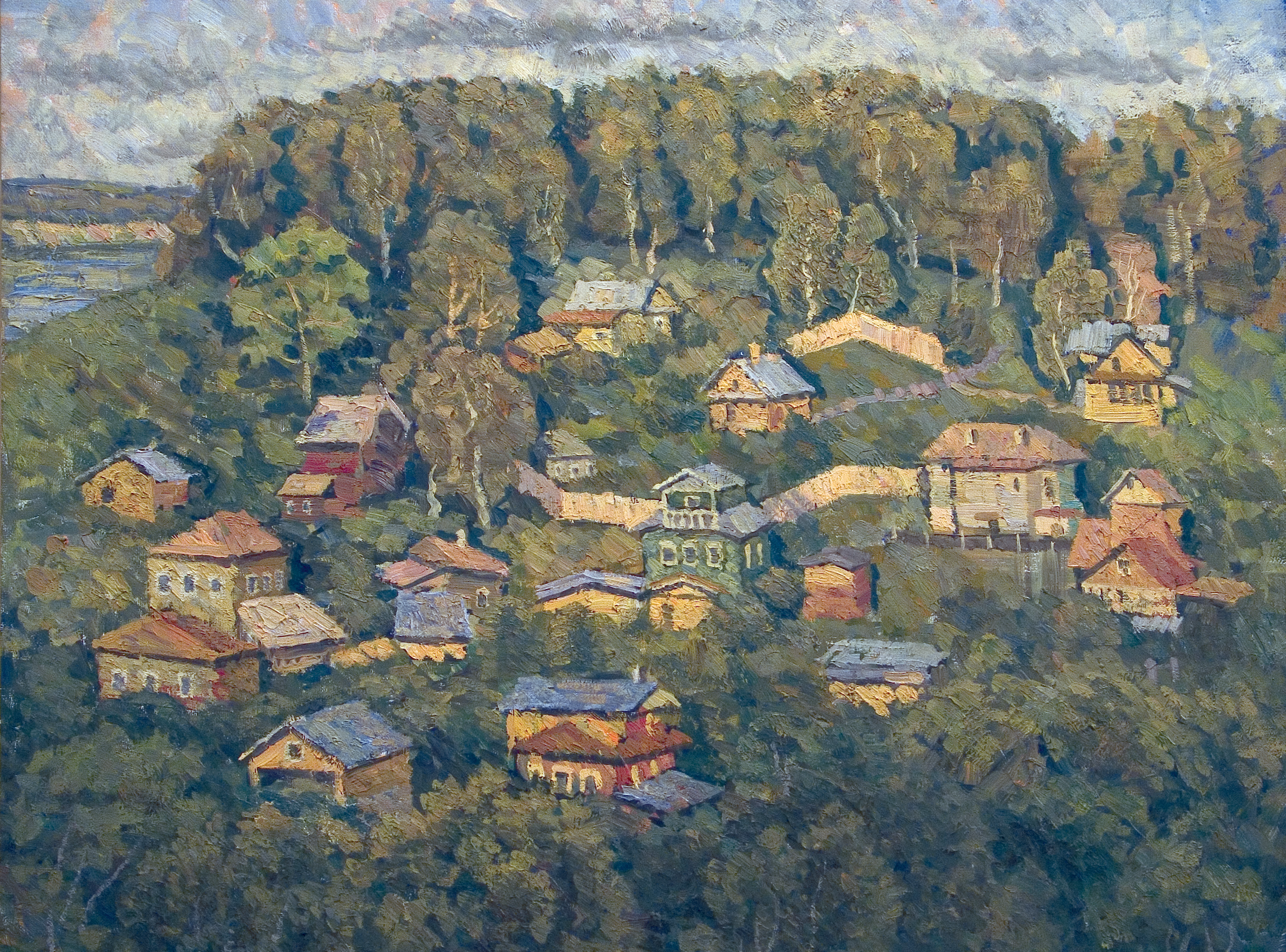 Закат в Плёсе