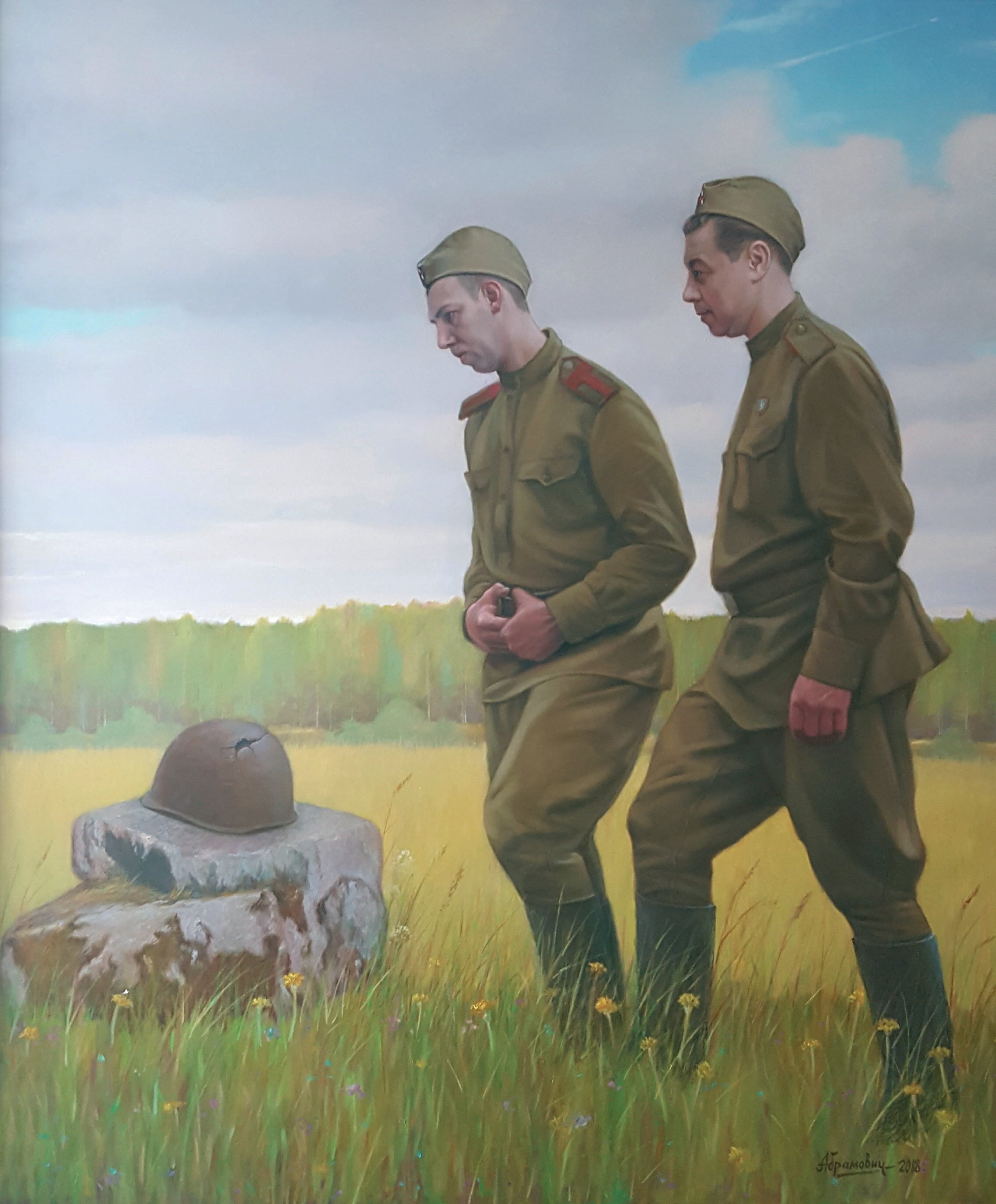 Центральная часть триптиха «Ржевский рубеж»