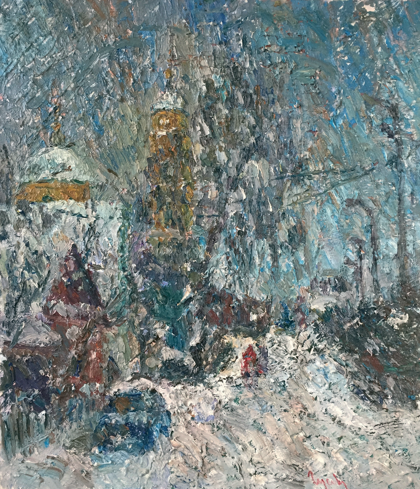 Зима в Коломне
