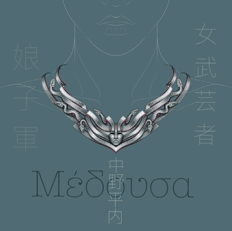 Эскиз колье «Медуза Горгона»