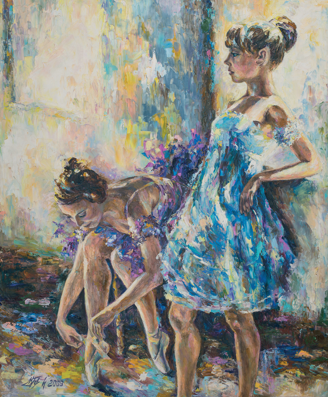 За кулисами