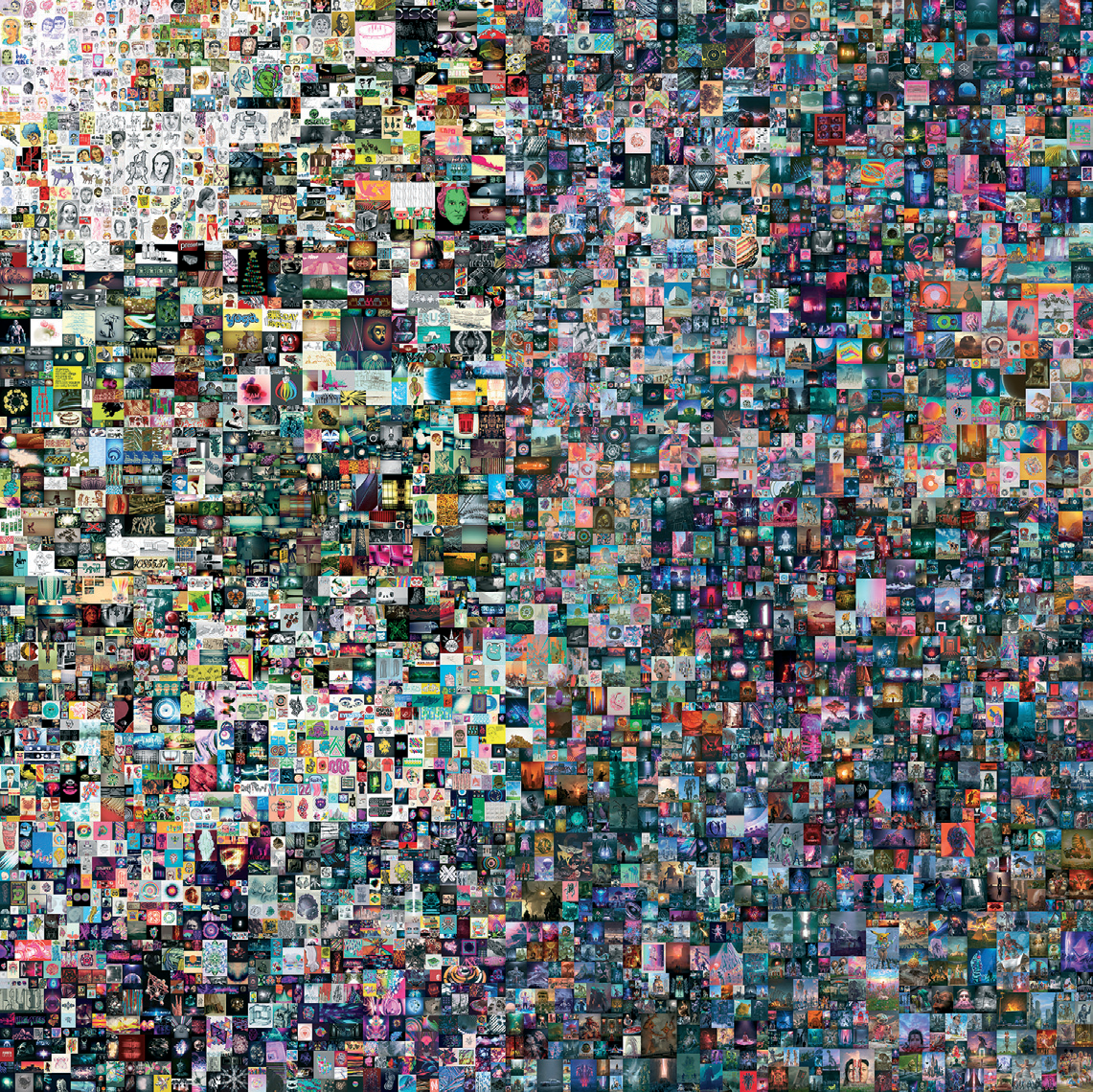 Работа художника Beeple “Everydays: The First 5000 Days”