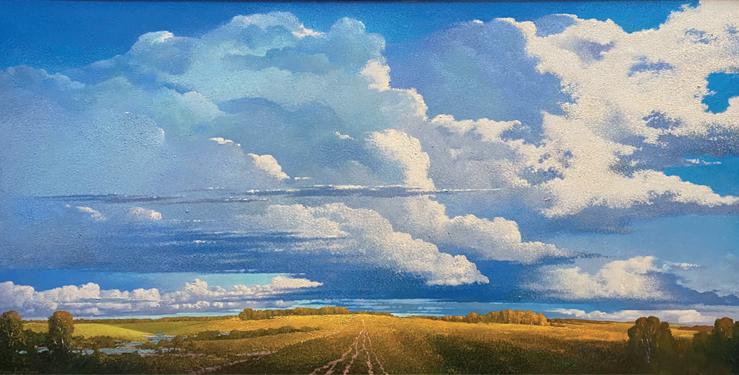 Октябрь. Великая равнина. Центр триптиха